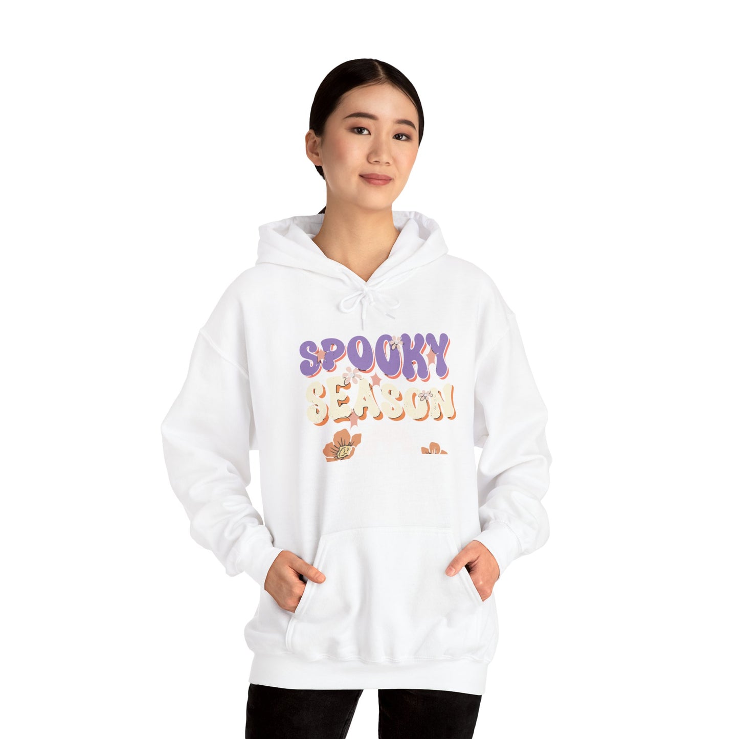 Spooky Season Hoodie | Unisex Heavy Blend Sweatshirt, Fall Fashion, Halloween Sweater, Cozy Autumn Wear, Seasonal Outfit