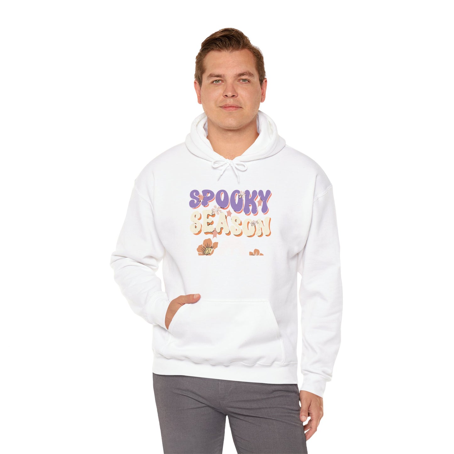 Spooky Season Hoodie | Unisex Heavy Blend Sweatshirt, Fall Fashion, Halloween Sweater, Cozy Autumn Wear, Seasonal Outfit