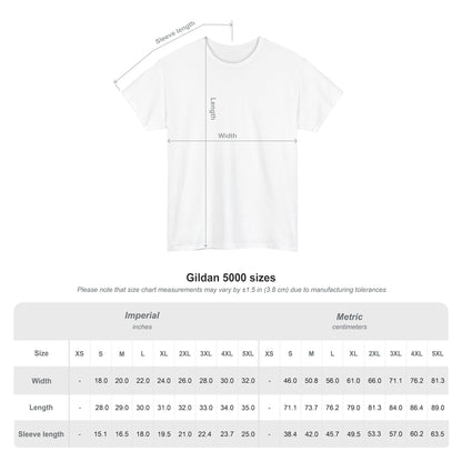 Unisex Heavy Cotton Tee, Comfortable Casual T-Shirt for Everyday Wear, Branded with your LOGO