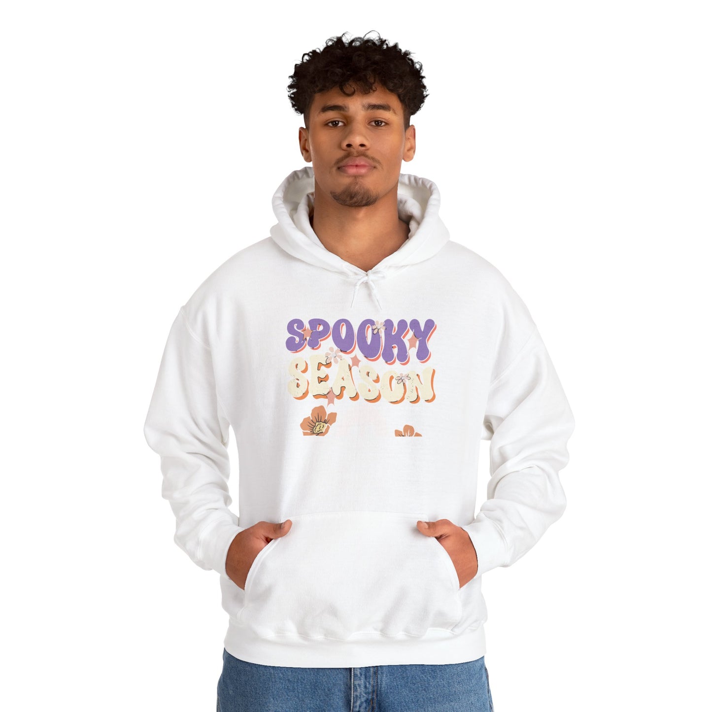 Spooky Season Hoodie | Unisex Heavy Blend Sweatshirt, Fall Fashion, Halloween Sweater, Cozy Autumn Wear, Seasonal Outfit